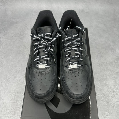 Nike Air Force 1 Low Supreme Black *pre-owned* SIZE 6