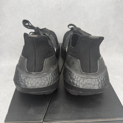 adidas Ultra Boost 21 Triple Black *pre - owned* SIZE 9 - Kicks Collective PA - adidas - FY0306 - Men's Shoes - 9M/10.5W - Pre - Owned