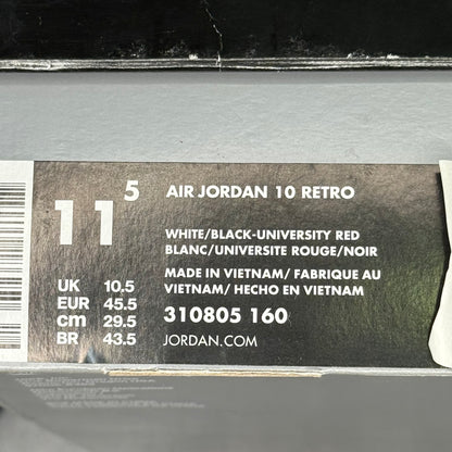 Jordan 10 Retro Russell Westbrook Class of 2006 *pre-owned* SIZE 11.5