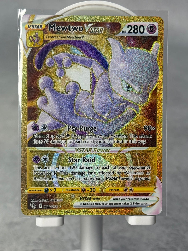 Mewtwo VSTAR 86/78 Secret Rare Pokemon GO