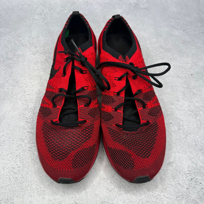 Nike Flyknit Trainer University Red (2018) *pre - owned* SIZE 10 - Kicks Collective PA - Nike - AH8396-601 - Men's Shoes - 10M/11.5W - Pre - Owned - No Box