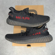 adidas Yeezy Boost 350 V2 Black Red - Image 1