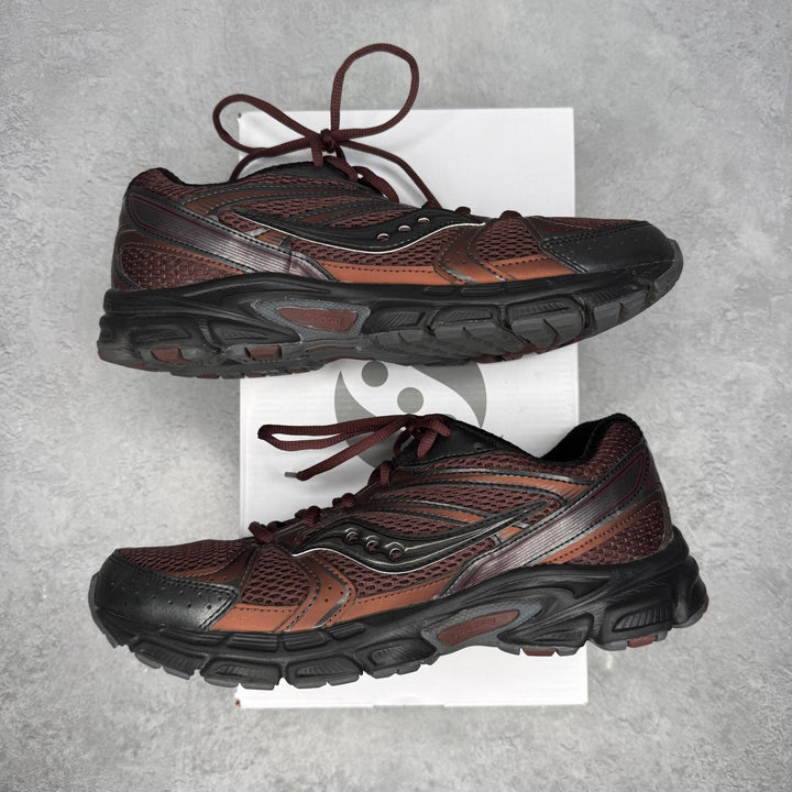 Saucony Grid Ride Millennium Brown Metallic *pre - owned* SIZE 9.5 - Kicks Collective PA - Saucony - S70812-9 - Men's Shoes - 9.5M/11W - Pre - Owned