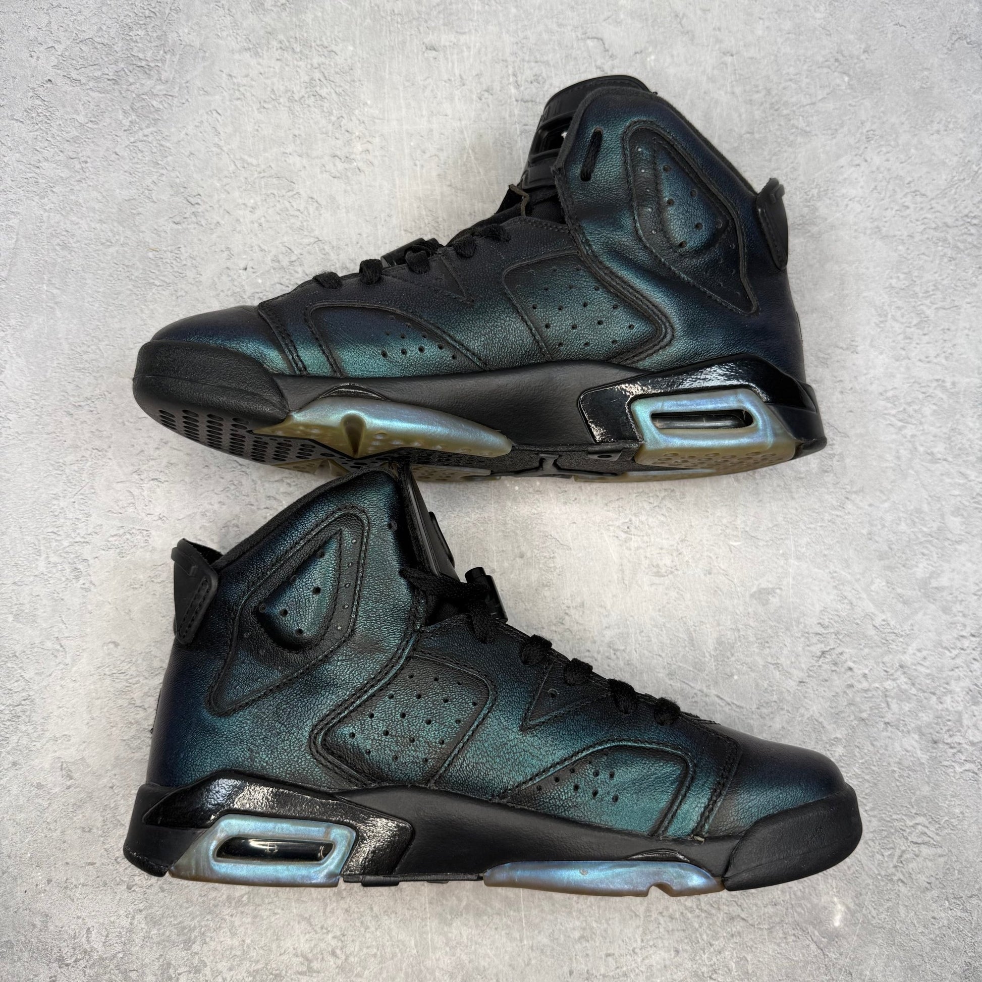 Jordan 6 Retro All - Star Chameleon (2017) (MISMATCH SIZES) *pre - owned* SIZE 6.5Y & 7Y - Kicks Collective PA - Jordan - 907961-015 - Kid's Shoes - 6.5Y - Pre - Owned - No Box