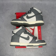 Nike Dunk High Two Tone Grey (GS) *pre-owned* SIZE 5Y
