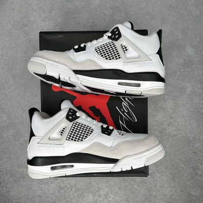 Jordan 4 Retro Military Black (GS) *defect*