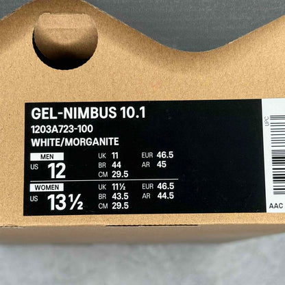 ASICS Gel-Nimbus 10.1 Kith White Morganite