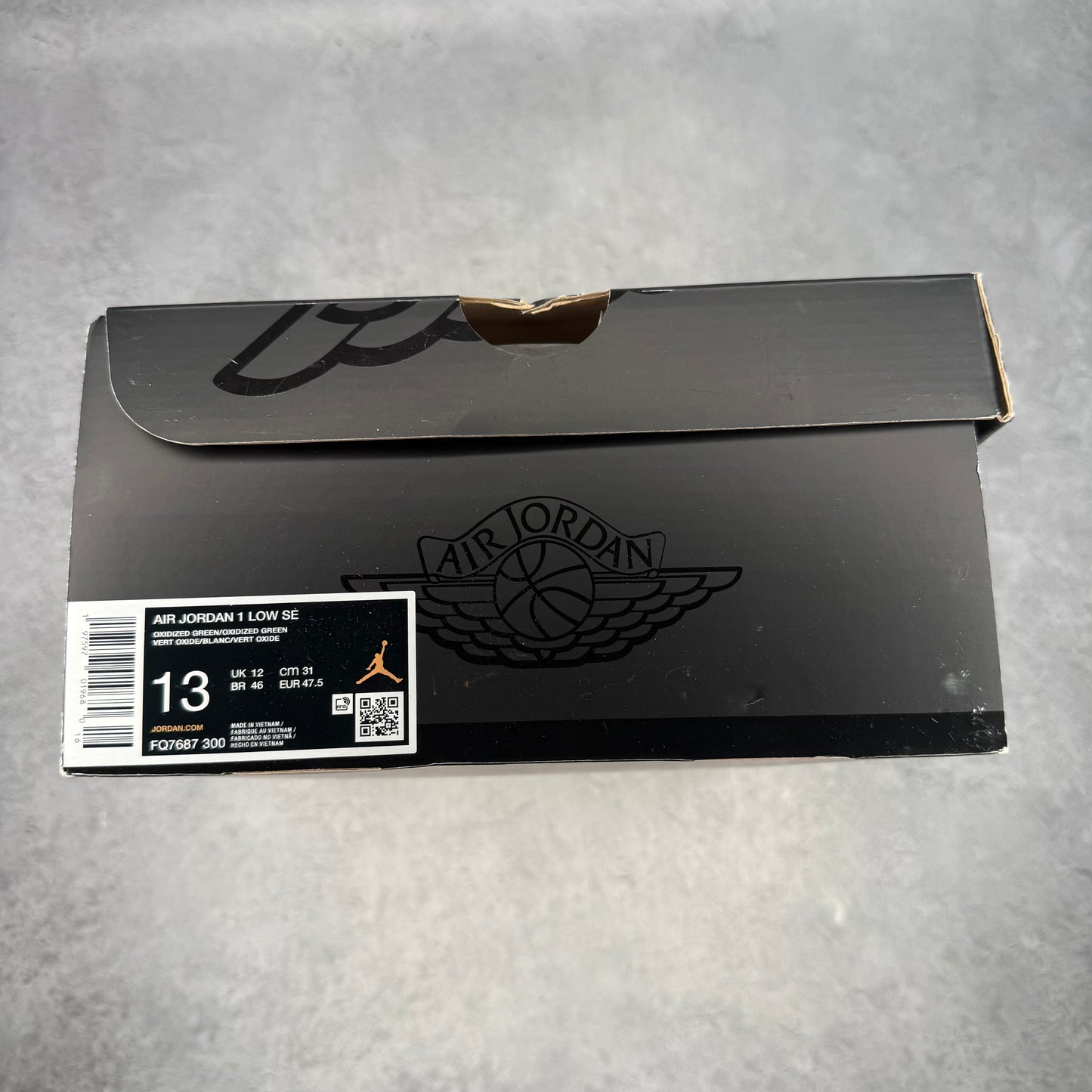 Jordan 1 Low SE Oxidized Green *pre-owned* SIZE 13