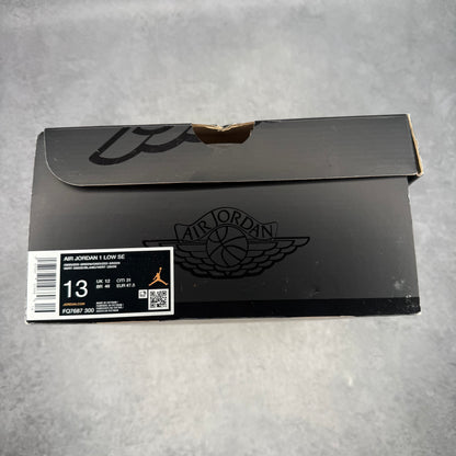 Jordan 1 Low SE Oxidized Green *pre-owned* SIZE 13