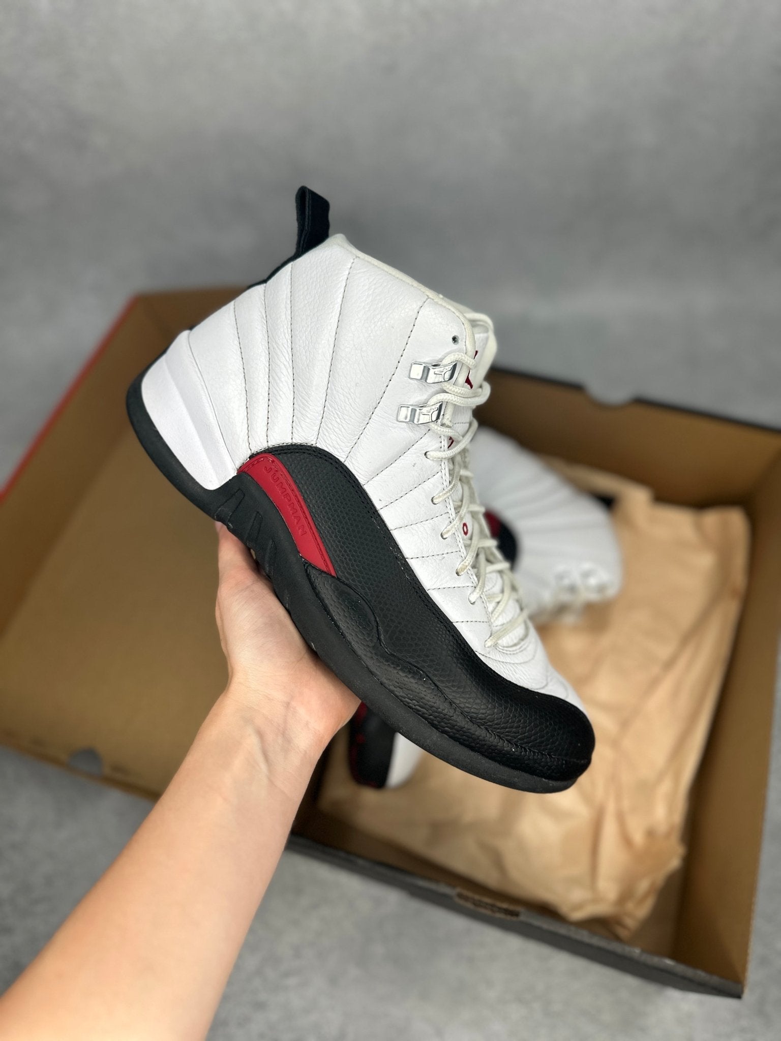 Jordan 12 Retro Taxi Flip *pre - owned* SIZE 10.5 - Kicks Collective PA - Jordan - CT8013 - 162 - Men's Shoes - 10.5M/12W - Pre - Owned