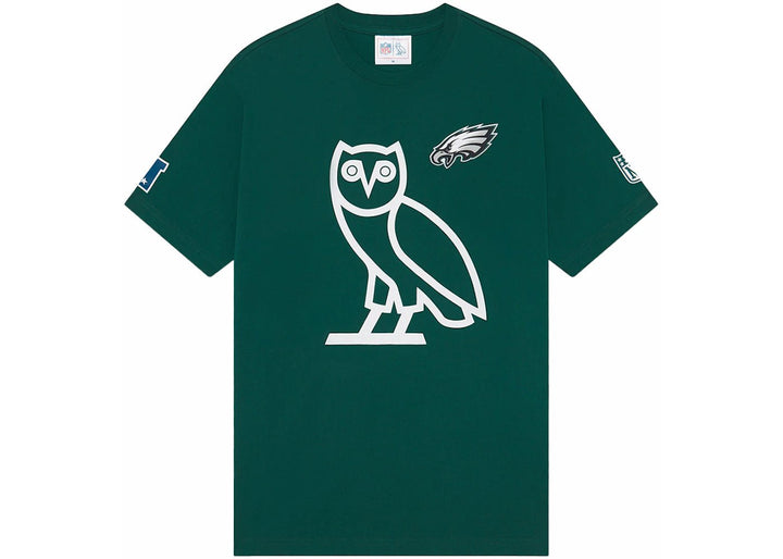 OVO x NFL Philadelphia Eagles Game Day T-Shirt Green - Kicks Collective PA - OVO - OVO-AS8UP4VU - Apparel - XL - Brand New - No Box