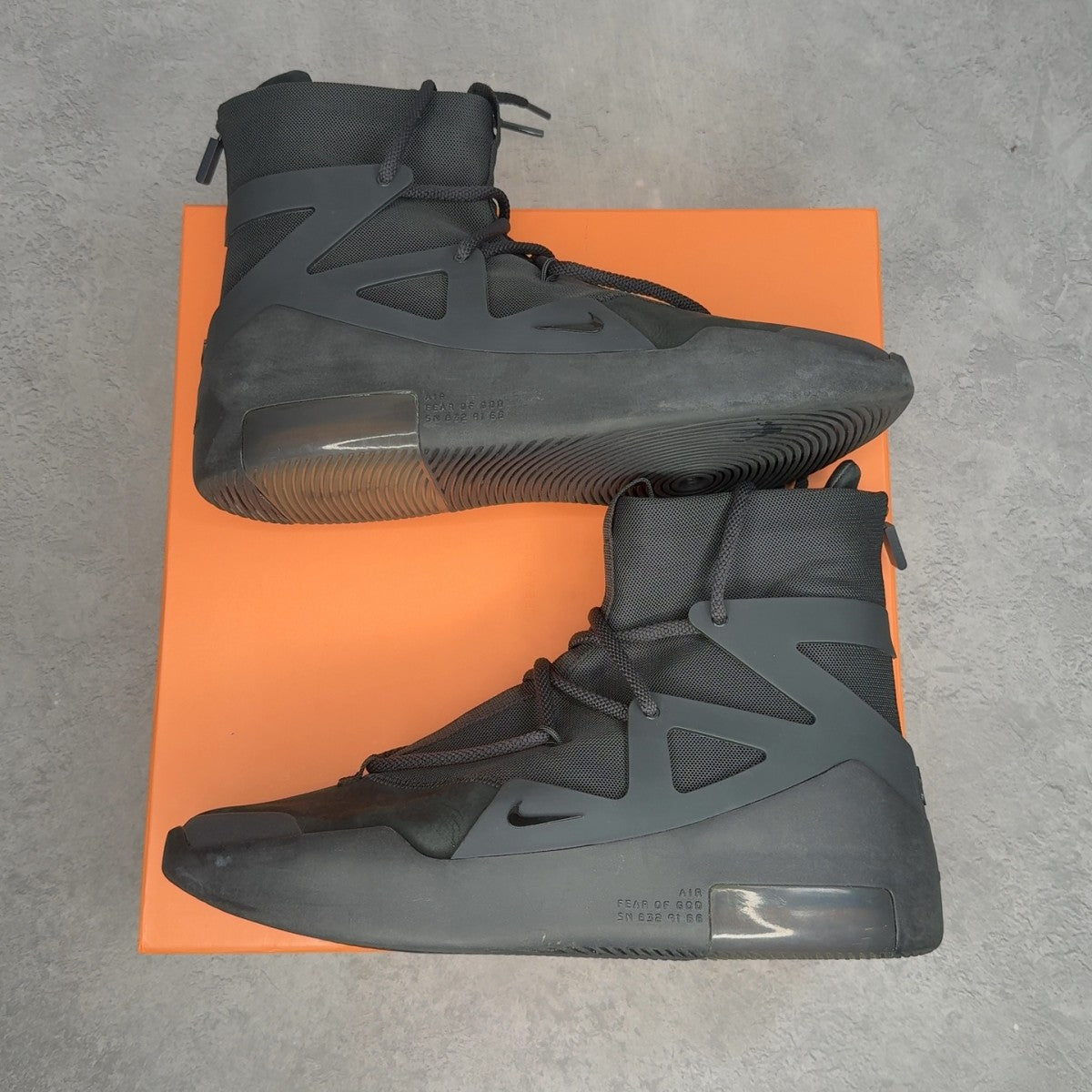 Nike Air Fear of God 1 Triple Black - Image 1