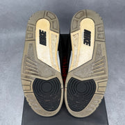 Jordan 3 Retro Tinker Black Cement Gold *pre-owned* SIZE 10.5