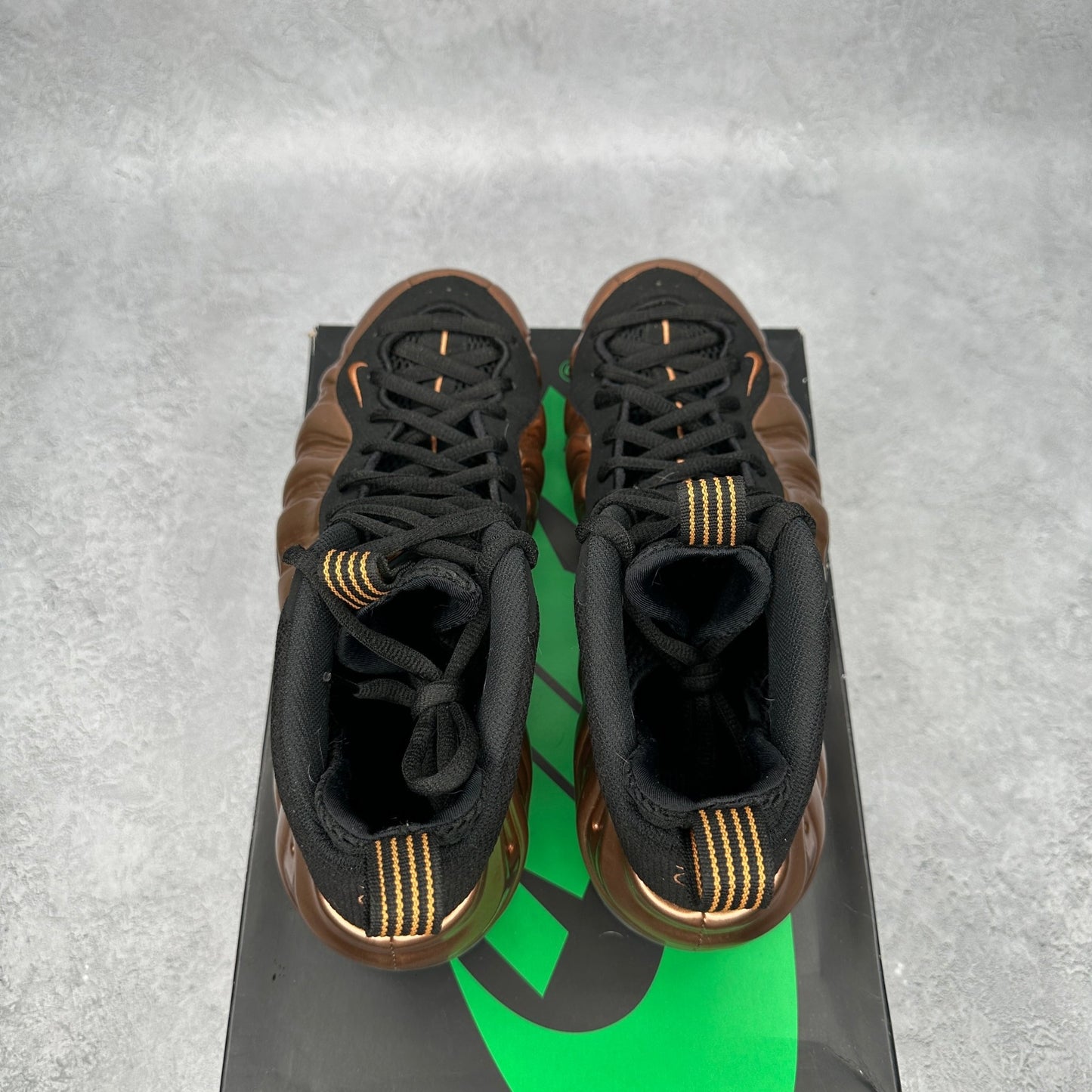 Nike Air Foamposite One Copper (2017) *pre - owned* SIZE 9 - Kicks Collective PA - Nike - 314996-007 - Men's Shoes - 9M/10.5W - Pre - Owned - Missing Lid