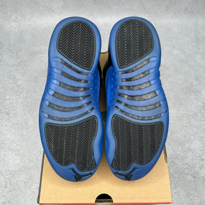 Jordan 12 Retro Black Game Royal *pre - owned* SIZE 8 - Kicks Collective PA - Jordan - 130690-014 - Men's Shoes - 8M/9.5W - Pre - Owned
