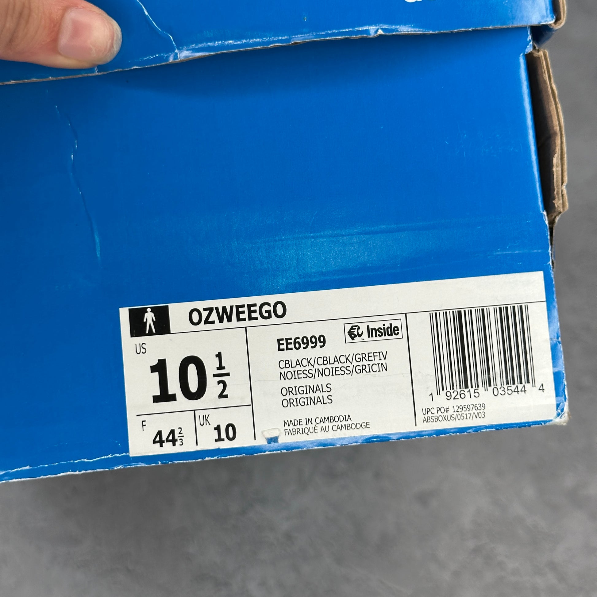 adidas Ozweego Core Black Carbon Mesh