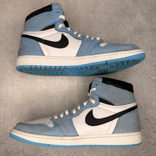 Jordan 1 Retro High OG University Blue *pre - owned* SIZE 11 - Kicks Collective PA - Jordan - 555088-134 - Men's Shoes - 11M/12.5W - Pre - Owned - No Box