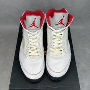 Jordan 5 Retro Fire Red Silver Tongue (2020) - Image 3