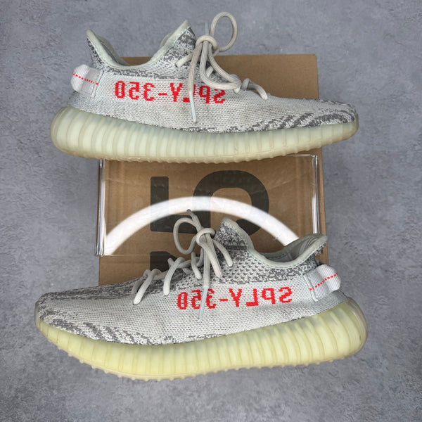 adidas Yeezy Boost 350 V2 Blue Tint *pre - owned* SIZE 7 - Kicks Collective PA - adidas - B37571 - Men's Shoes - 7M/8.5W - Pre - Owned