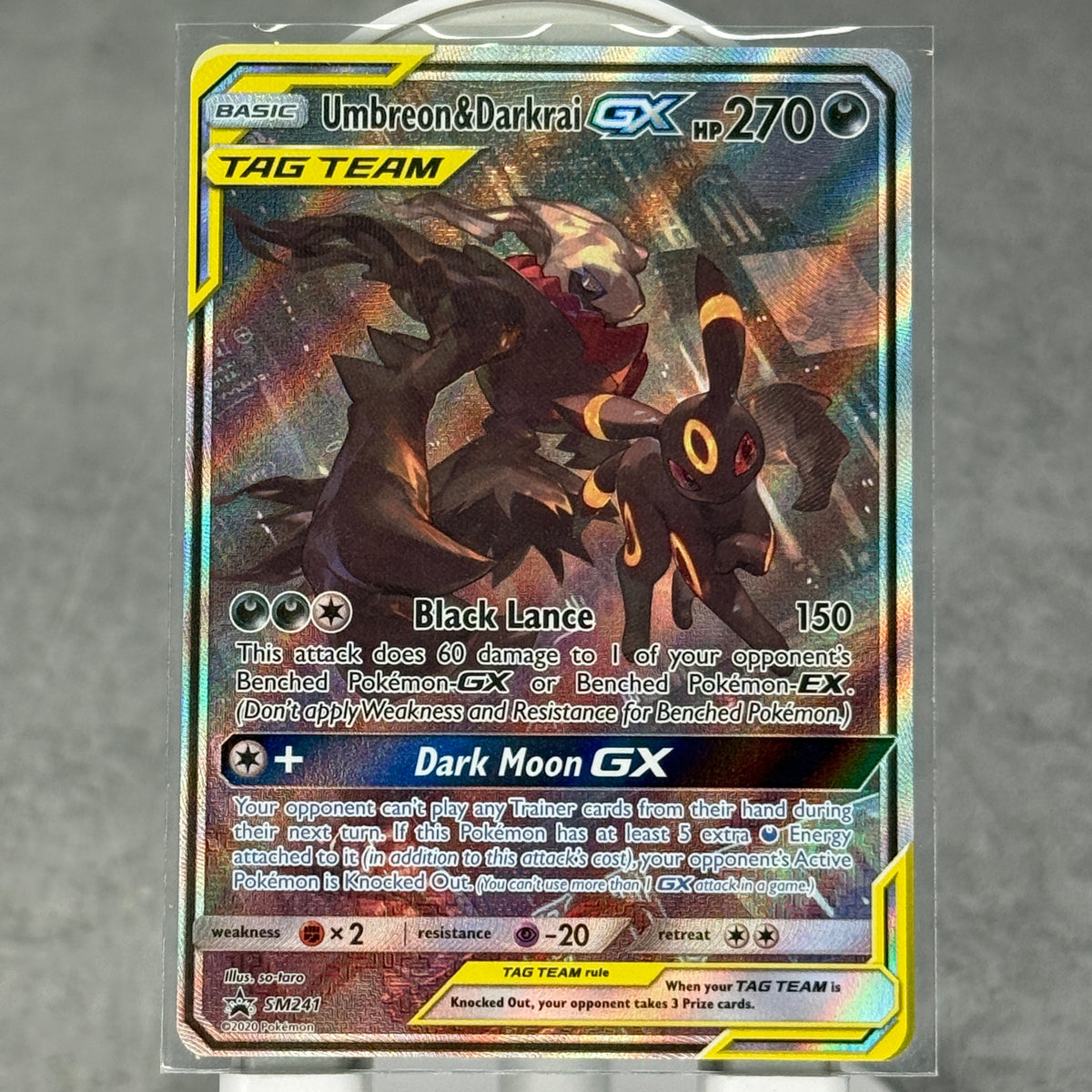 Umbreon & Darkrai GX - SM241 - SM Promos (SMP)