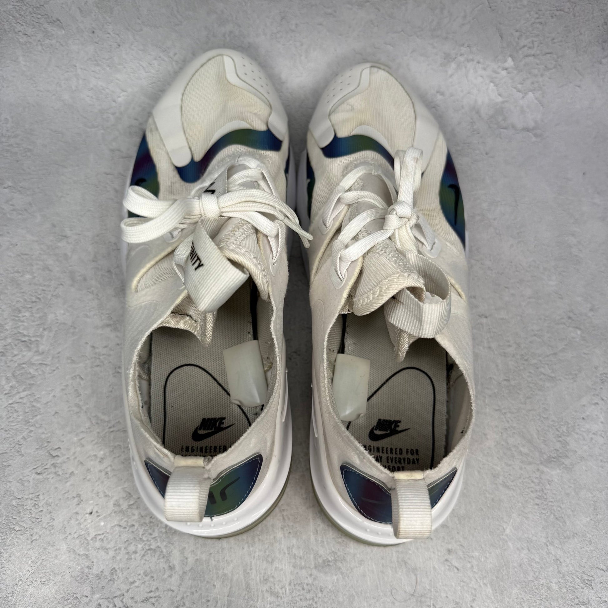 Nike Air Max Infinity Summit White *pre - owned* SIZE 9 - Kicks Collective PA - Nike - BQ3999-101 - Men's Shoes - 9M/10.5W - Pre - Owned - No Box