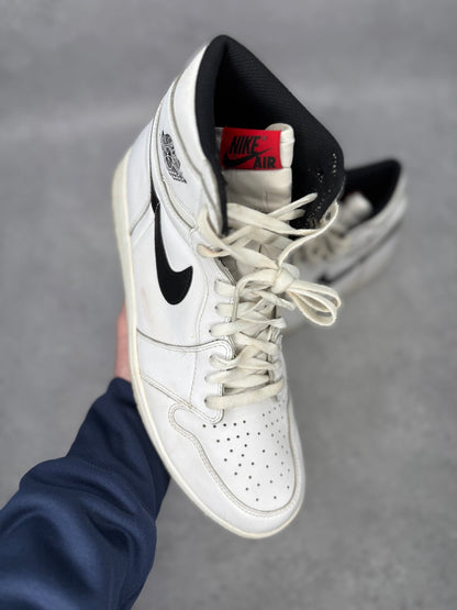 Jordan 1 Retro Yin Yang White *pre - owned* SIZE 13 - Kicks Collective PA - Jordan - 555088-102 - Men's Shoes - 13M/14.5W - Pre - Owned - No Box