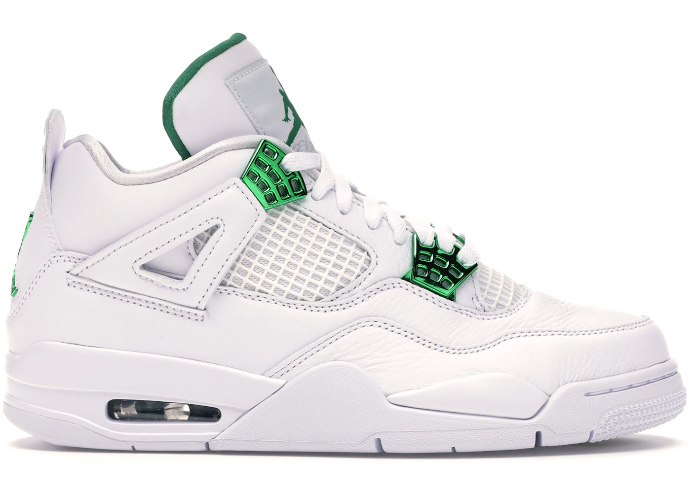 Jordan 4 Retro Metallic Green *pre-owned* SIZE 9.5