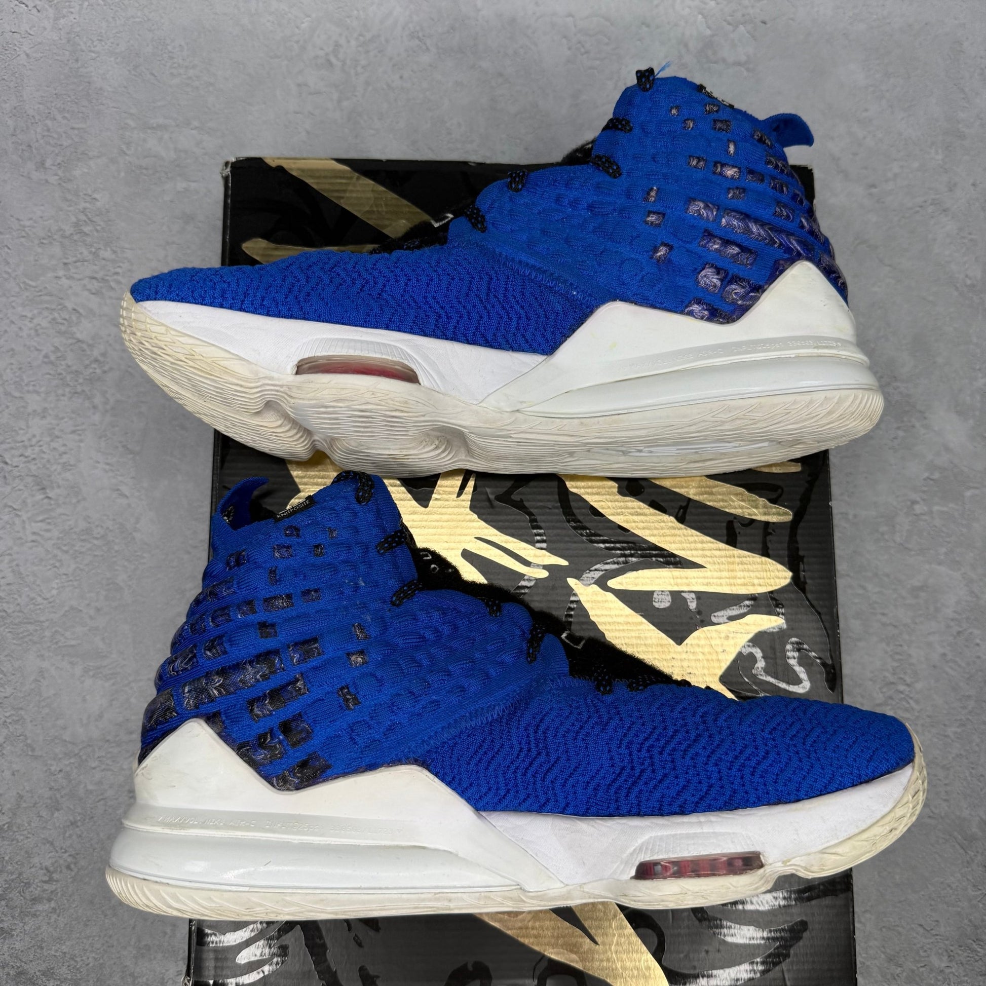 Nike LeBron 17 More Than An Athlete *pre - owned* SIZE 11 - Kicks Collective PA - Nike - CT3464-400/CT3465-400 - Men's Shoes - 11M/12.5W - Pre - Owned