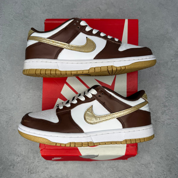 Nike Dunk Low Cacao Wow Gold (GS) *pre-owned* SIZE 5.5Y