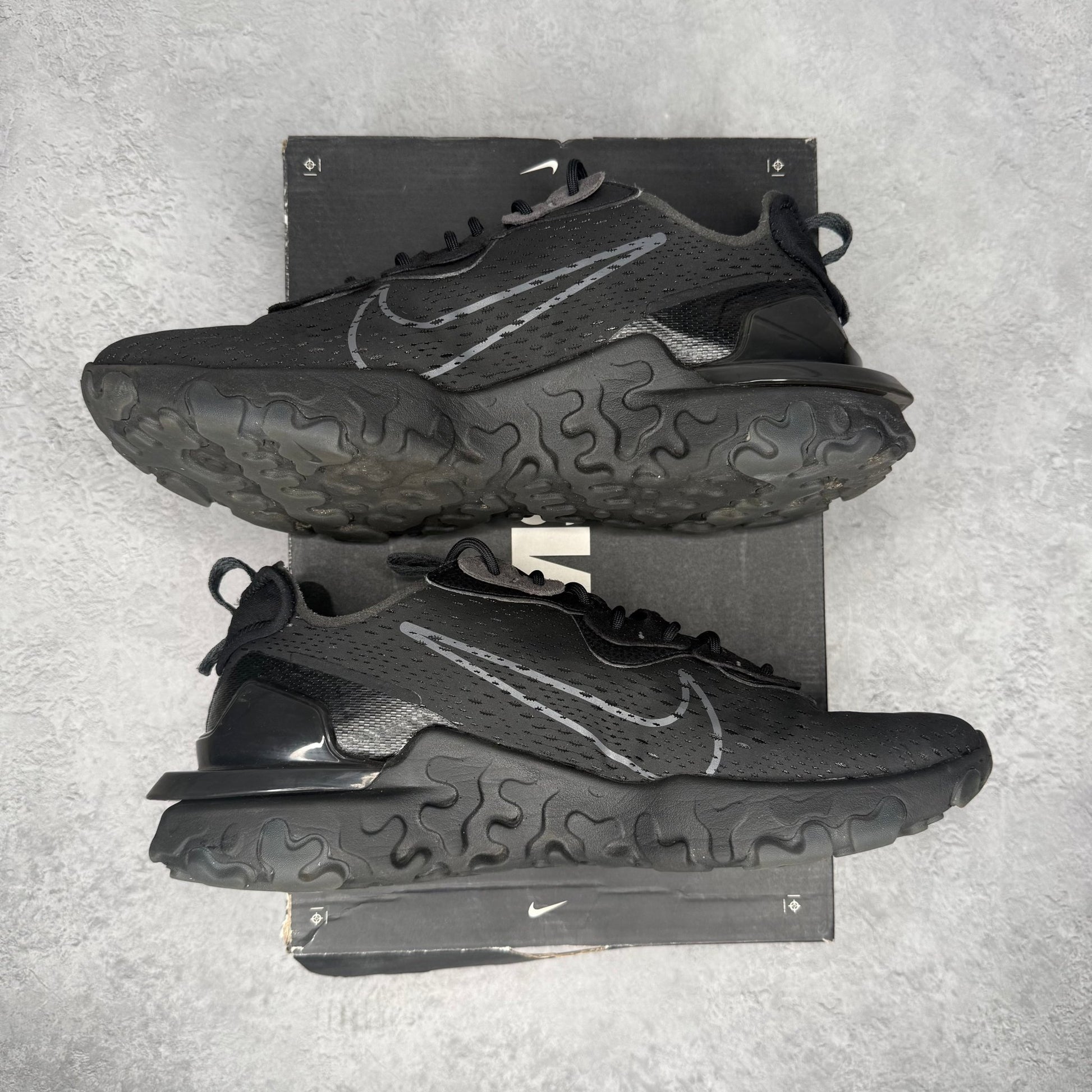 Nike React Vision Black Anthracite *pre - owned* SIZE 11 - Kicks Collective PA - Nike - CD4373-004 - Men's Shoes - 11M/12.5W - Pre - Owned