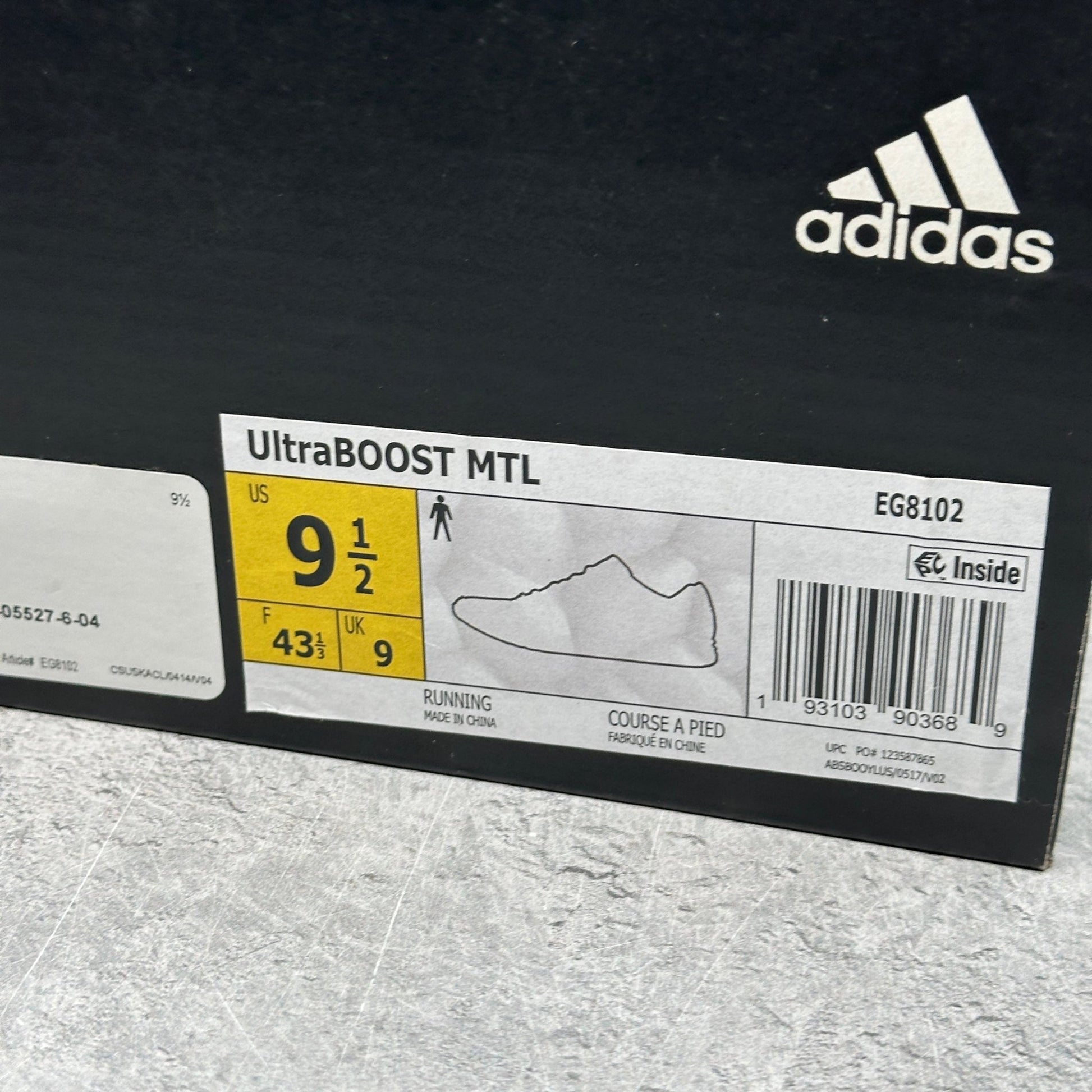 adidas Ultra Boost Black Gold *pre - owned* SIZE 9.5 - Kicks Collective PA - adidas - EG8102 - Men's Shoes - 9.5M/11W - Pre - Owned