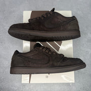 Jordan 1 Retro Low OG SP Travis Scott Velvet Brown *pre-owned* SIZE 10.5