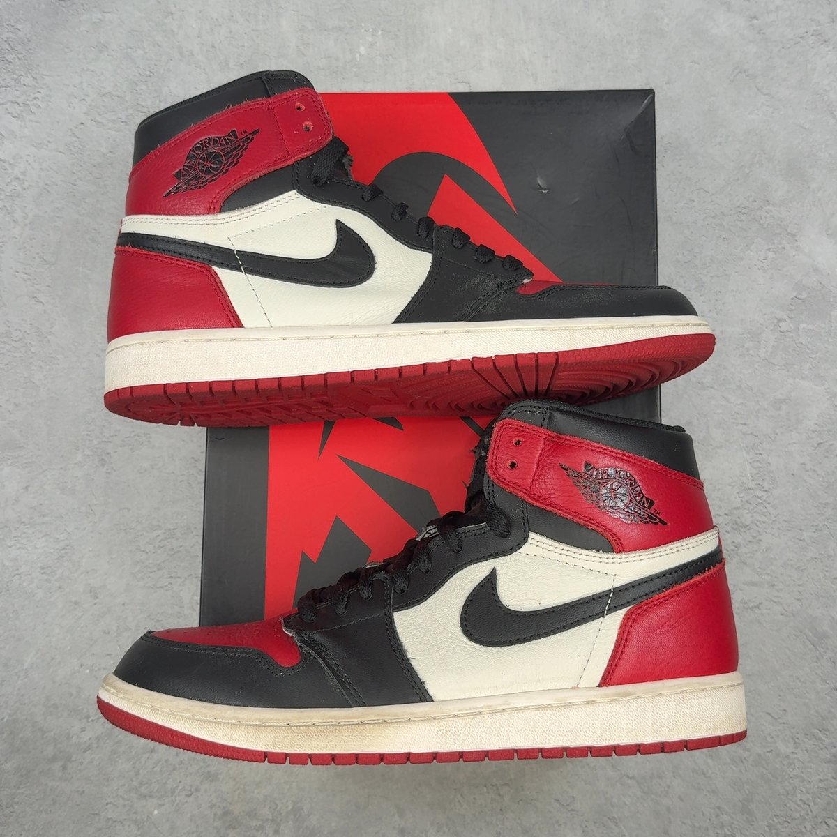 Jordan 1 Retro High Bred Toe 10 (Pre-Owned) - front