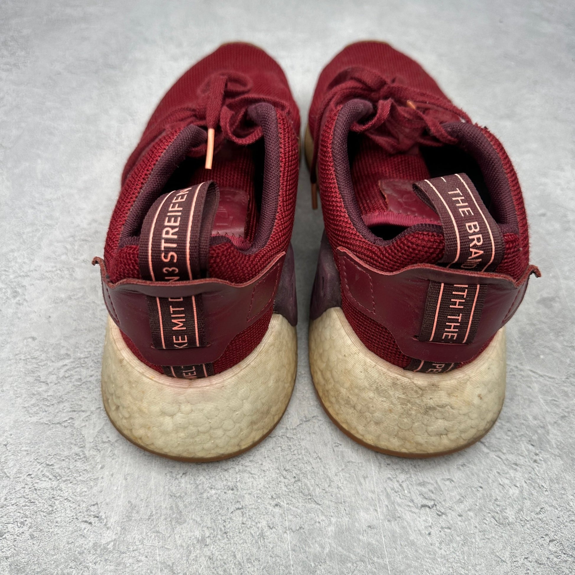 adidas NMD R2 Collegiate Burgundy *pre - owned* SIZE 8 - Kicks Collective PA - adidas - CQ2404 - Men's Shoes - 8M/9.5W - Pre - Owned - No Box