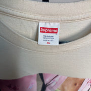 Supreme Model Tee Natural *pre-owned* SIZE XL