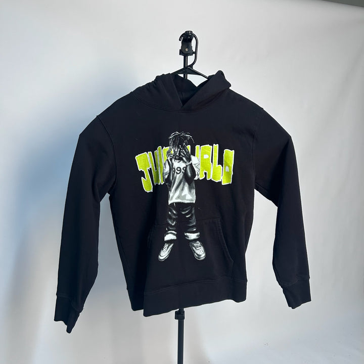 Juice Wrld x Vlone Man of the Year Hoodie Black *pre-owned* SIZE XL