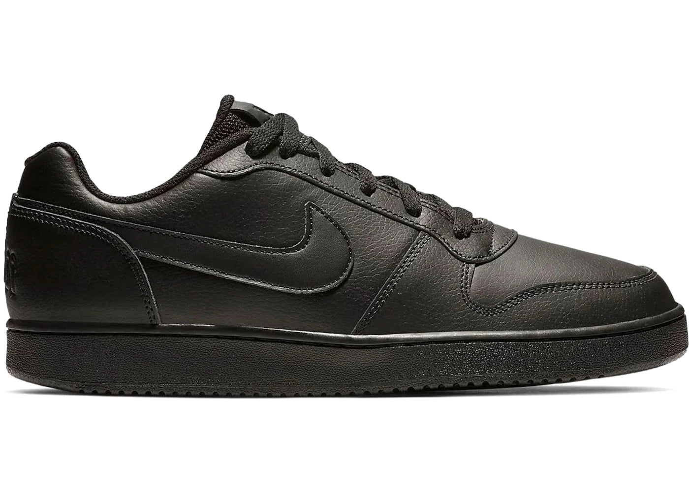 Nike Ebernon Low Triple Black *pre-owned* SIZE 10