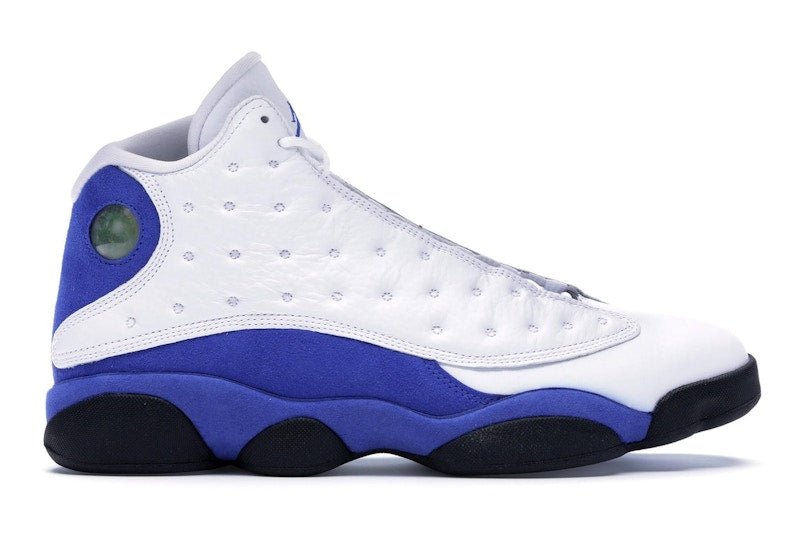 Jordan 13 Retro White Hyper Royal Black - Kicks Collective PA - Jordan - 414571-117-7 - sneakers - Y / 1.5W