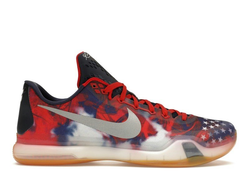 Nike Kobe 10 Independence Day - Kicks Collective PA - Nike - 705317-604/745334-604-3.5 - sneakers - 3.5Y / 5W
