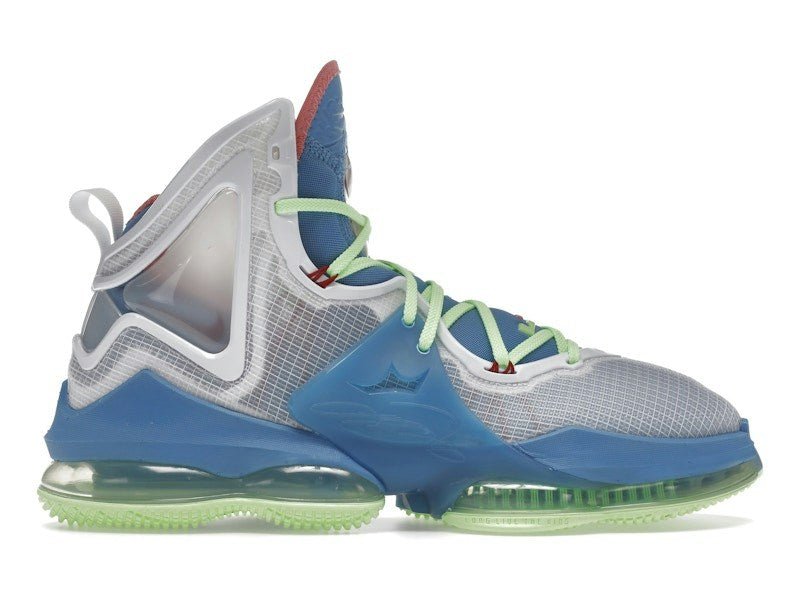 Nike LeBron 19 Dutch Blue Lime Glow - Kicks Collective PA - Nike - DC9339-400/DC9341-400-4 - sneakers - 4Y / 5.5W