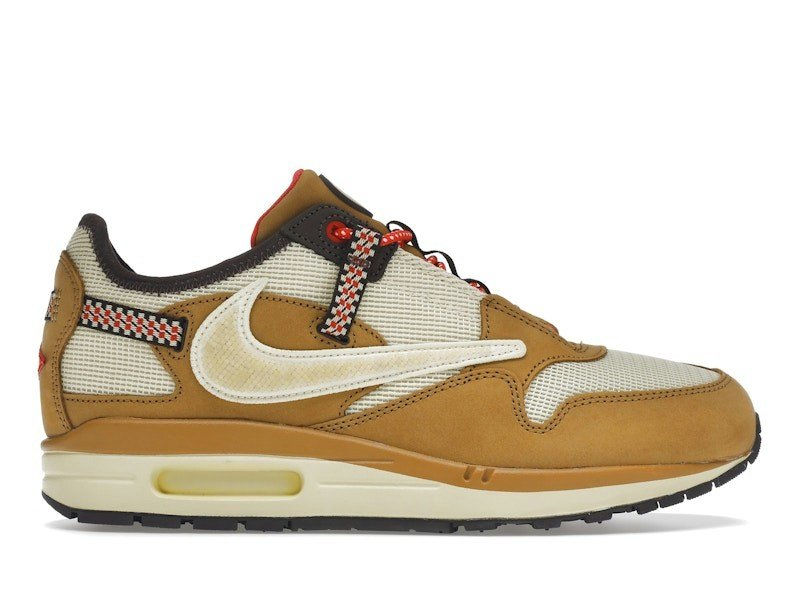 Nike Air Max 1 Travis Scott Cactus Jack Wheat Lemon Drop - Kicks Collective PA - Nike - DO9392-701-3.5 - sneakers - 3.5Y / 5W