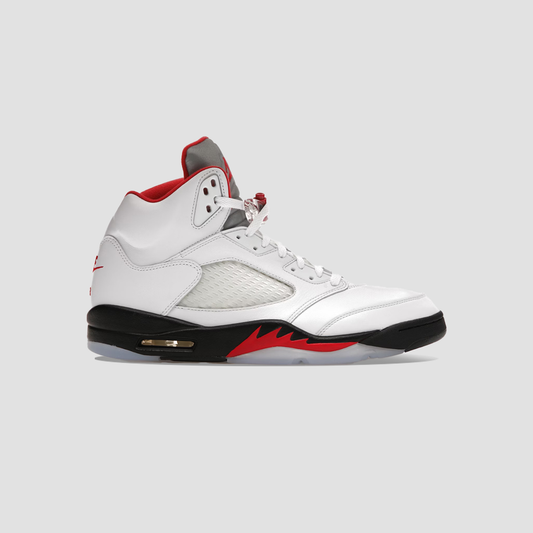 Jordan 5 Retro Fire Red Silver Tongue (2020)